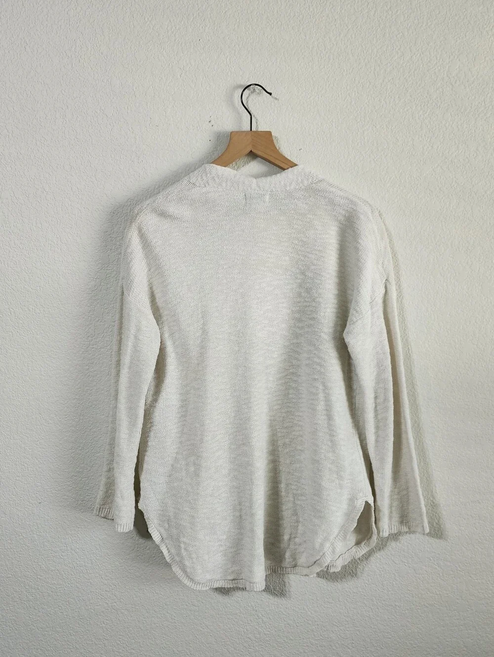 Old Navy Women's Medium Ivory Open Front Cardigan
